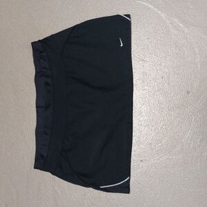 Black Nike Fit DRY Skirt with built-in shorts